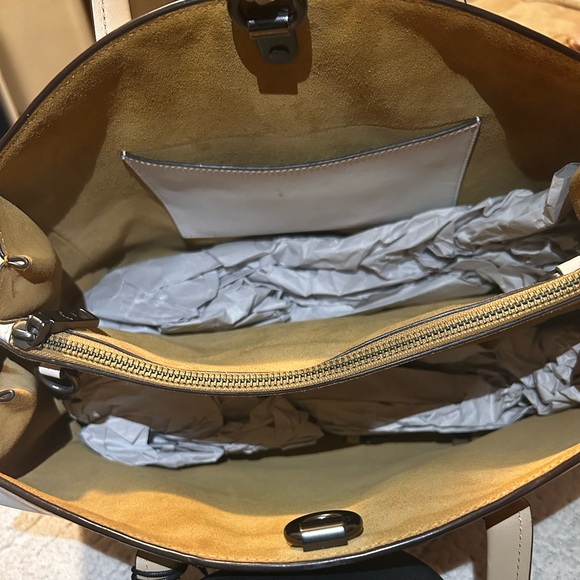 Coach Cooper Carryall In Colorblock With Rivets - Picture 15 of 16